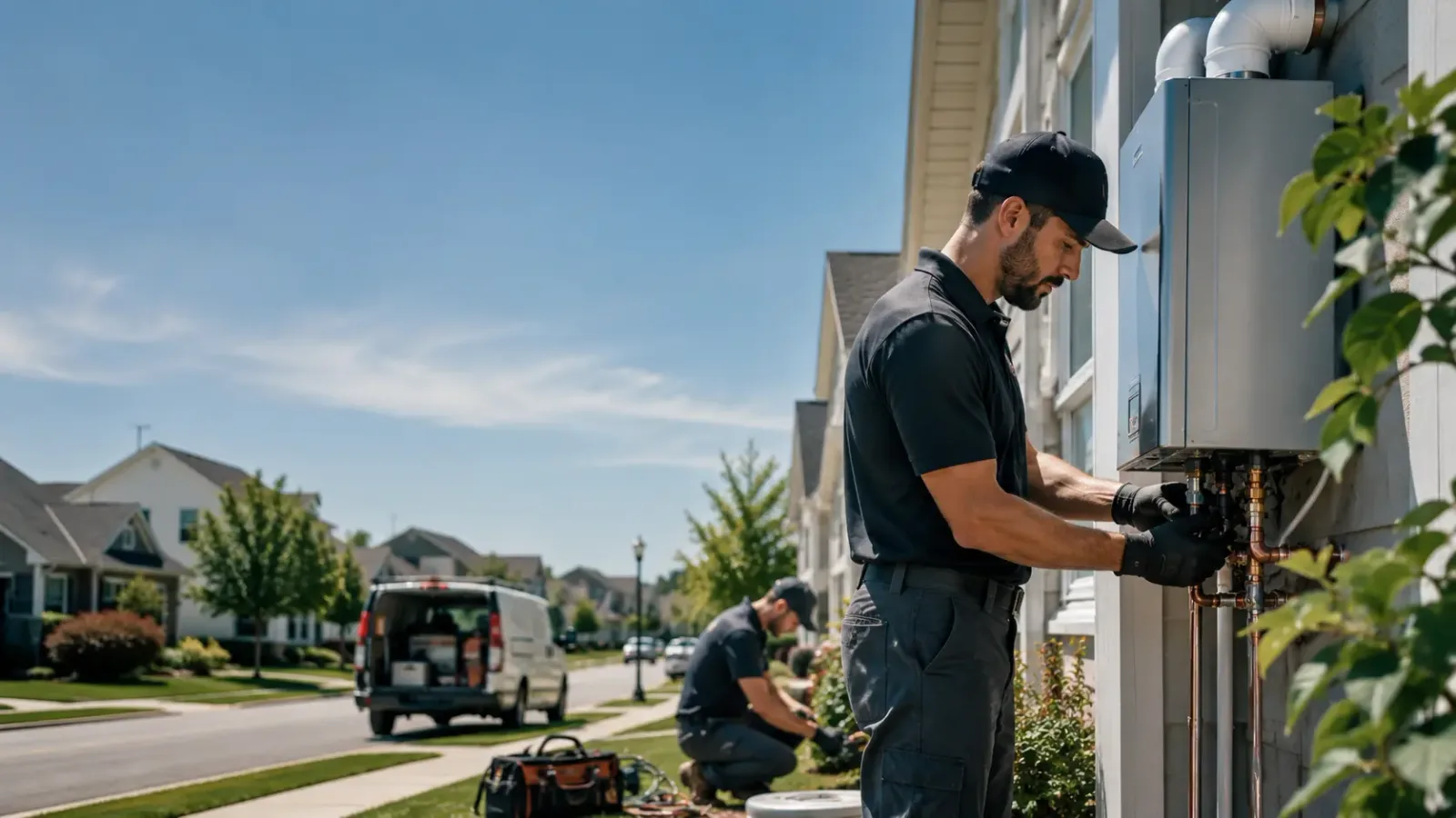 Tankless Water Heater Installation in Mayking, KY